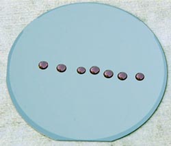 High water droplet contact angle on aluminum surface before oxygen plasma treatment